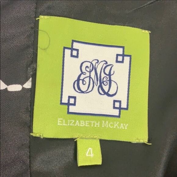 Elizabeth McKay Lindsay silk bow print dress - Picture 6 of 8